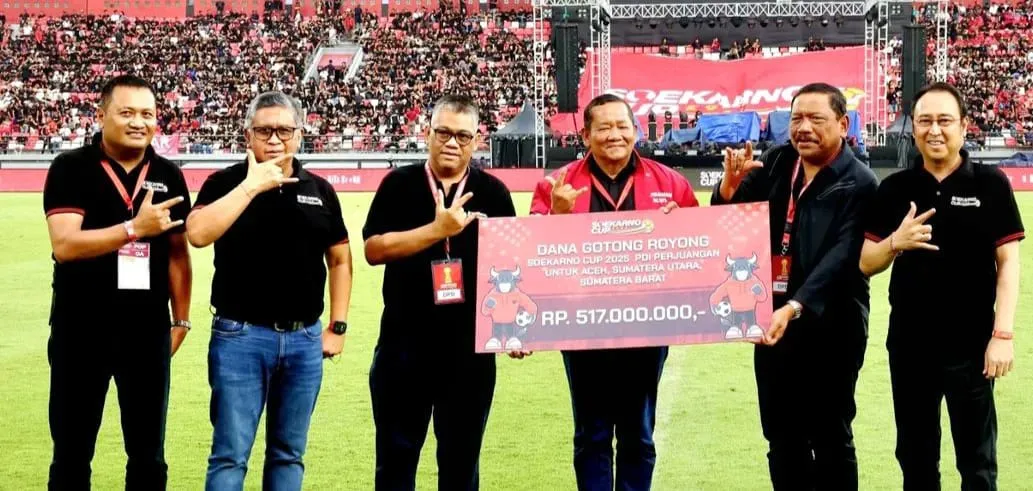Soekarno Cup 2025 Salurkan Dana Gotong Royong untuk Korban Bencana Sumatera sebesar Rp 517 Juta  